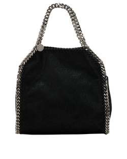 Mini Falabella, Faux Leather, Blk, MII, DB, 3*